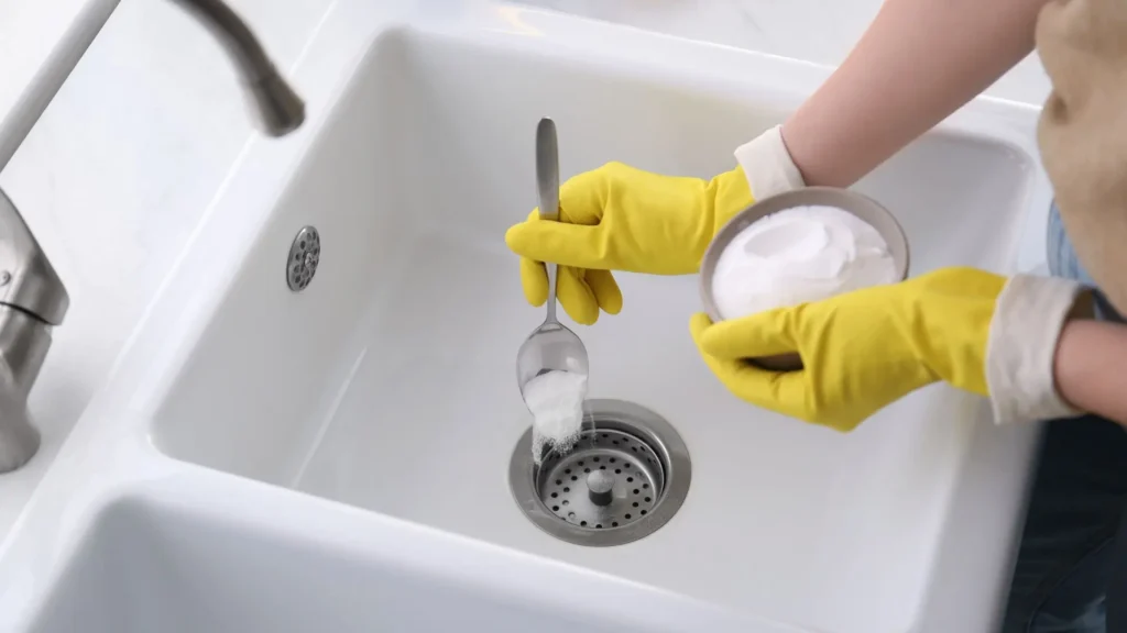 How do I keep my household drains clear?